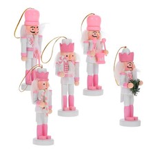 5 Pcs Nutcracker Decorations Nutcrackers Figures Christmas Figurine