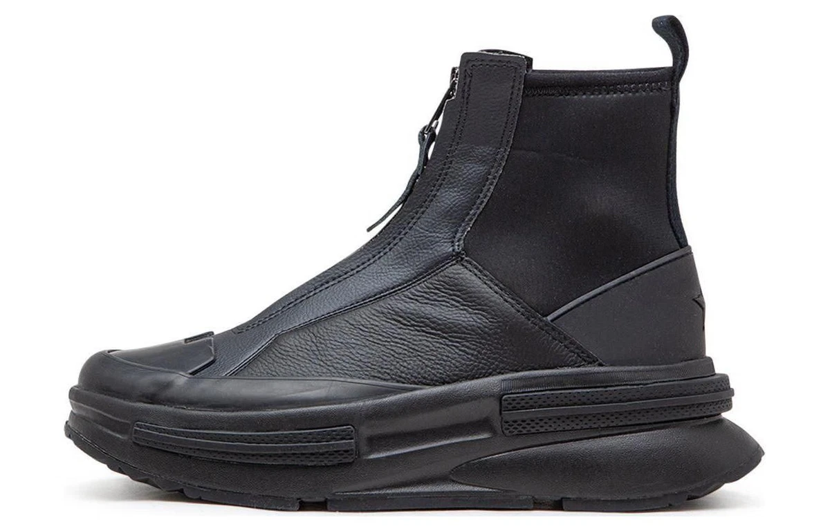 Converse Run Star Hike High Triple Black for Sale | Authenticity