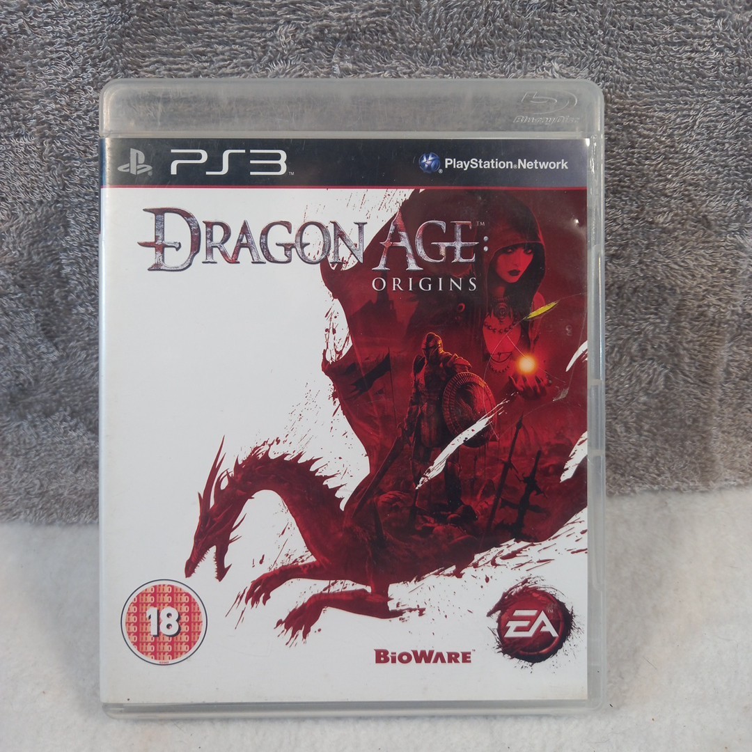 Dragon Age: Origins (PlayStation 3, PS3) PEGI 18+ with Manual Disc Near Mint