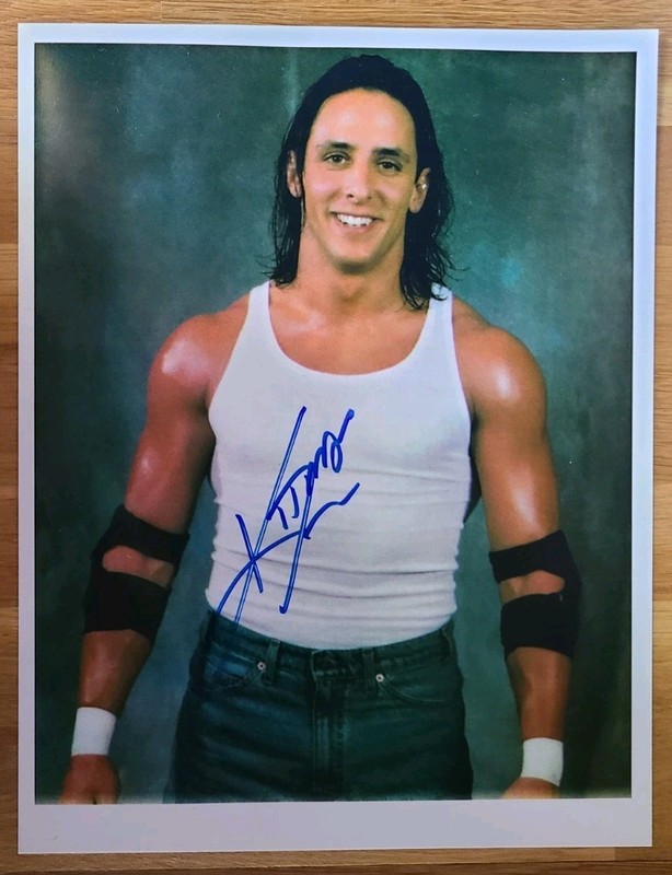 BILLY KIDMAN signed 8 X 10 photo WWE WWF WCW pro wrestling autograph 