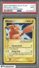 2006 Pokemon Gold Star Ex Holon Phantoms #104 Pikachu Holo PSA 9 MINT w/ 2 SWIRL