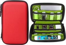 Digital Gadget Case Waterproof Memory Card Case, Designed for External Hard D...