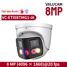 8MP 4K Panoramic IP Camera Dual Lens Color IR VC-PTI08-A180-PV 180  2 way Talk