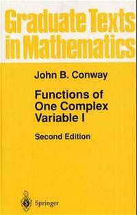 Functions of One Complex Variable