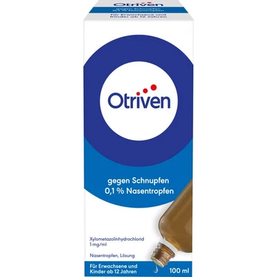 HALEON GERMANY GMBH OTRIVEN 0,1% Nasentropfen Nachfüllfla.Praxisbedarf 100 ml PZN 00753722