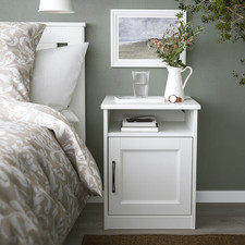 Brand New IKEA SONGESAND Bedside Table White 42x40 cm Nightstand Free Delivery