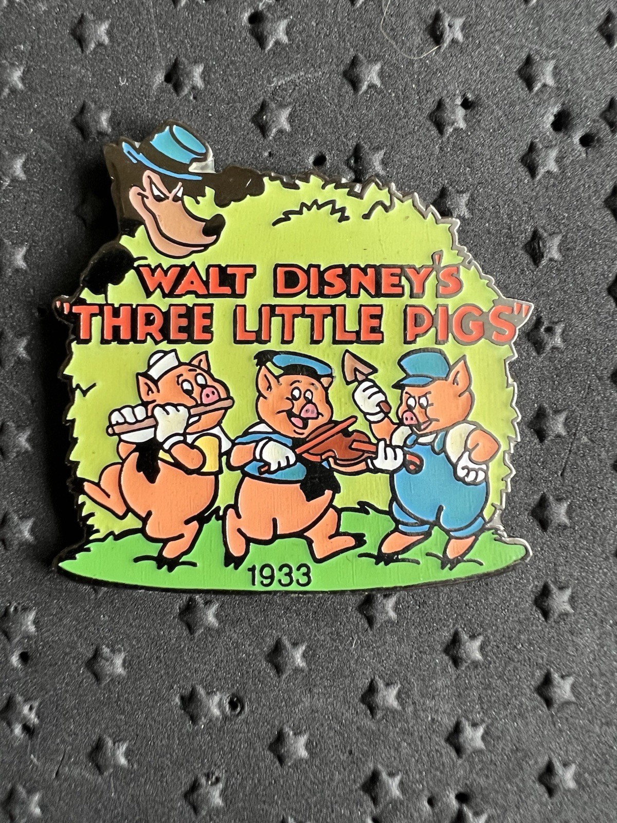 Disney Millennium Countdown Three Little Pigs Pin #13  