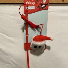 Disney The Nightmare Before Christmas Holiday Cat Toy Jack Skellington New