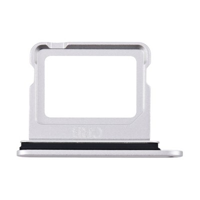 Clappio SIM-Kartenfach für iPhone 16 und 16 Plus Nano SIM Slot, weiß