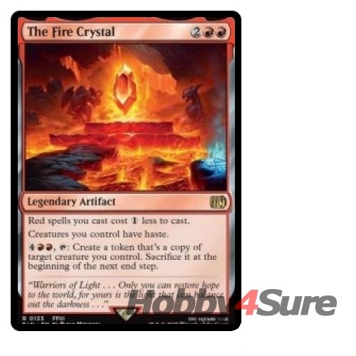 The Fire Crystal M/NM Magic: The Gathering MTG Final Fantasy | eBay