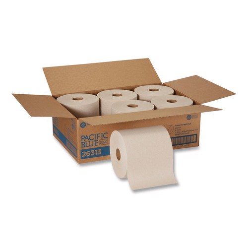 Georgia Pacific Professional 26313 7.87" x 1000' Paper Towel Roll - Brown (6/CT) - 第 1/4 張圖片
