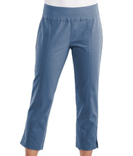 Fresh Produce small deep dive blue Sophia stretch capri pants $75 nwt new s