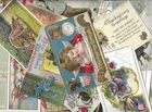 VINTAGE 25 PLUS PIECE LOT OF THANKSGIVING POSTCARDS, UNDIVIDED & DIVIDED BACKS