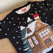Tipsy Elves Womens Medium Light Show Ugly Christmas Sweater