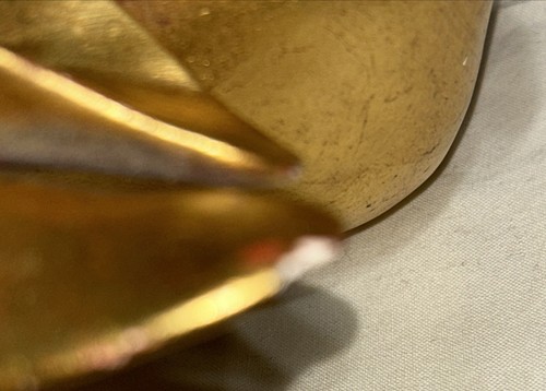 Vintage Freeman McFarlin Gold Leaf Rabbit Easter Bunny MCM Signed Anthony *READ* - Picture 11 of 18