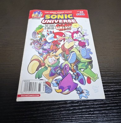 Sonic Universe #65 Archie Comics Sega The Great Chaos Caper Part 3