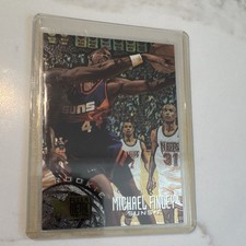 Fleer Metal 1995-96 Michael Finley Rookie #180 Phoenix Suns Basketball Card. rookie card picture