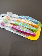 Soft Toothbrush 4PCS SET Cute Cartoon Kids Children Girls And Boys