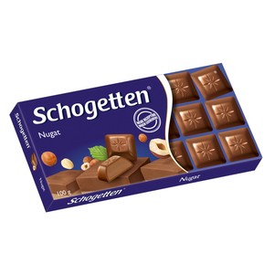 Шоколад schogetten nugat 100г м/у (4000607162305)