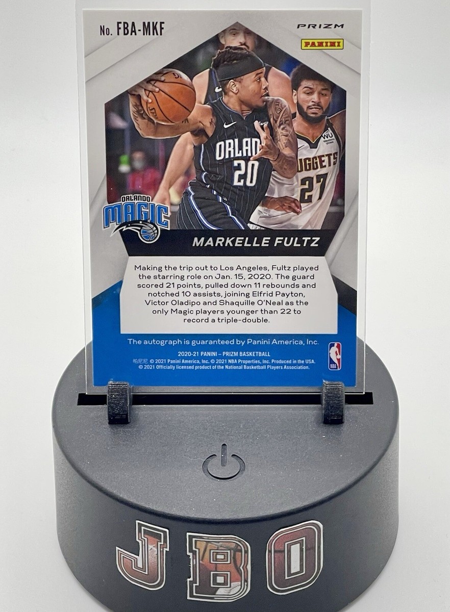 Prizm Fast Break Markelle Fultz Auto サイン 2020-21 Panini Prizm - Fast Break Autographs Markelle Fultz #FBA