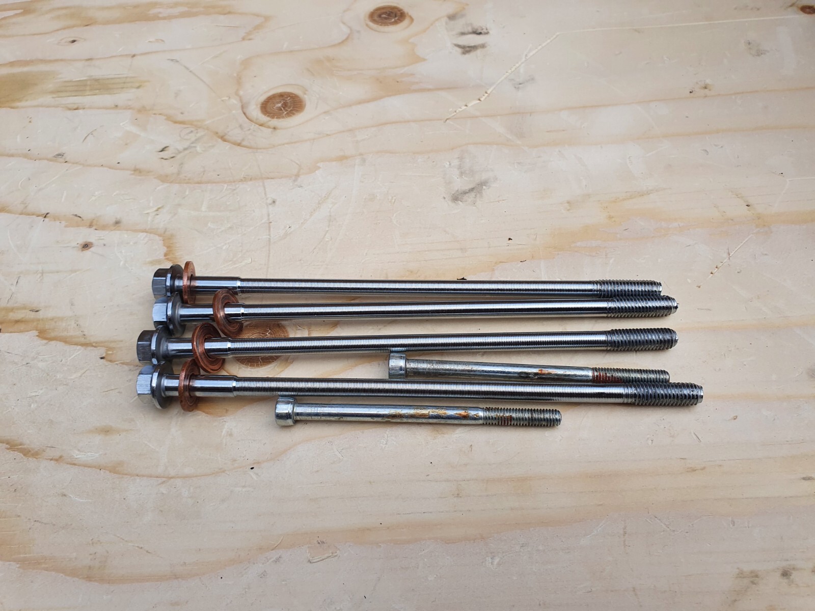 Herald Scrambler 125 2021 Engine Sk154 - D Cylinder Head Bolts Assy
