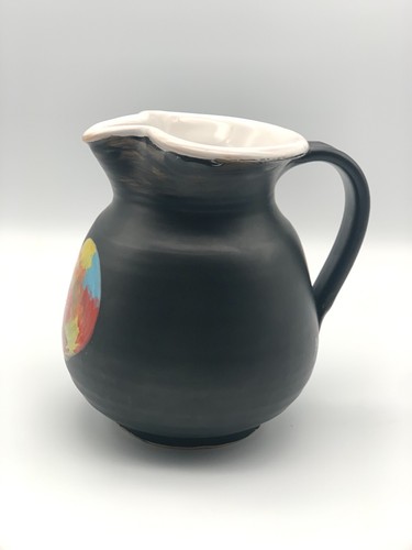 Bruno Brolli Signed Pitcher - Handpainted from Italy - Picture 7 of 9