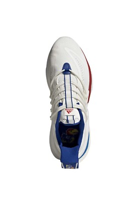 Adidas Kansas Jayhawks Shoes Mens 9 White Alphaboost V1 Sustainable Running Adidas Kansas Jayhawks Alphaboost V1 Sustainable Boost  main image 2