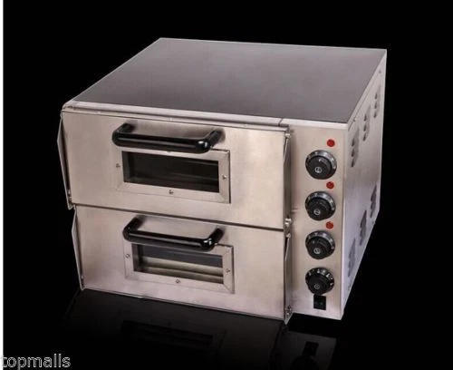 New 220V 16" Double Electric Pizza Oven Ceramic Stone
Opens in a new window or tab