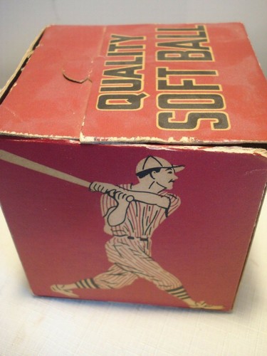 Vintage...J..DeBeer....And...Son...Official..Day..&..Nite..Softball..W/Box - Picture 5 of 7