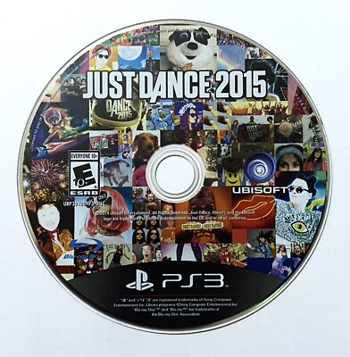 Just Dance 2015 (Sony PlayStation 3) Disc Only - Tested