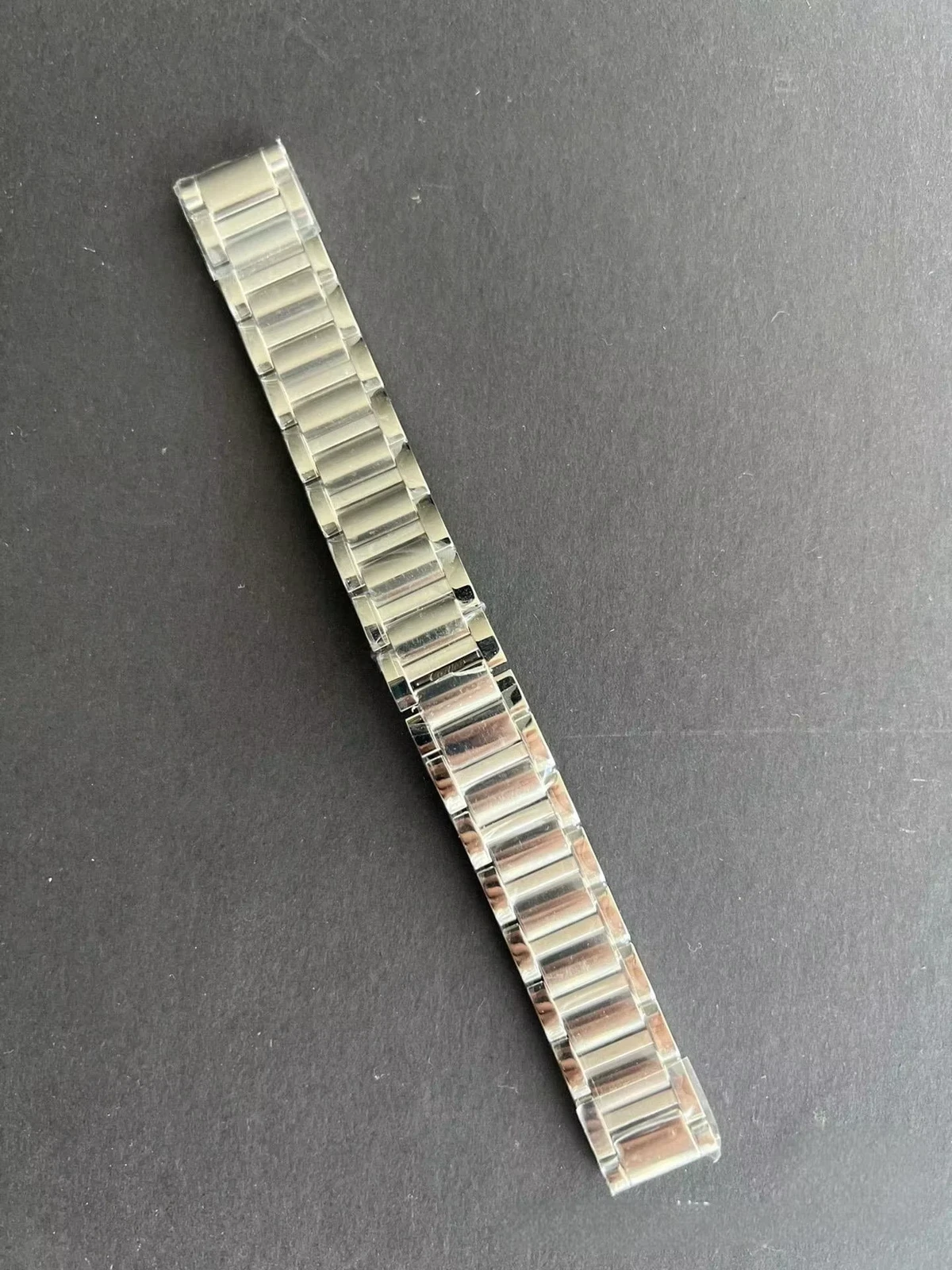 Cinturino orologio acciaio di ricambio 16 mm adatto per orologi Cartier Tank Must