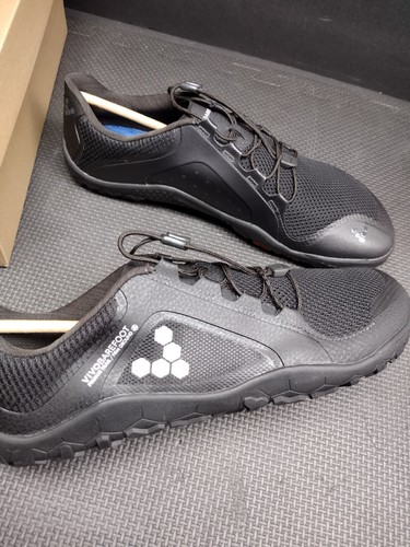 Zapatos Vivobarefoot para Hombres EU12 US 45 Negro Primus Trail Tierra Firme Aire Libre Senderismo - Imagen 9 de 18