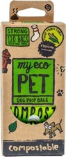 My Eco Pet DOG POOP BAGS Home Compostable Biodegradable Earth-Friendly 120ct