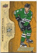 2018 2018-19 Upper Deck Engrained Rookie #85 Miro Heiskanen 098/299 Dallas Stars