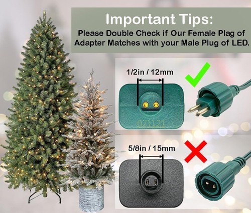 Adaptador de alimentación de repuesto para luces LED de árbol de Navidad CC 29V 0,9A - TS-26W29V - Imagen 11 de 15