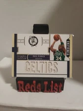 2010-11 Playoff National Treasures Timeline Jersey Paul Pierce 22/99 Celtics HOF