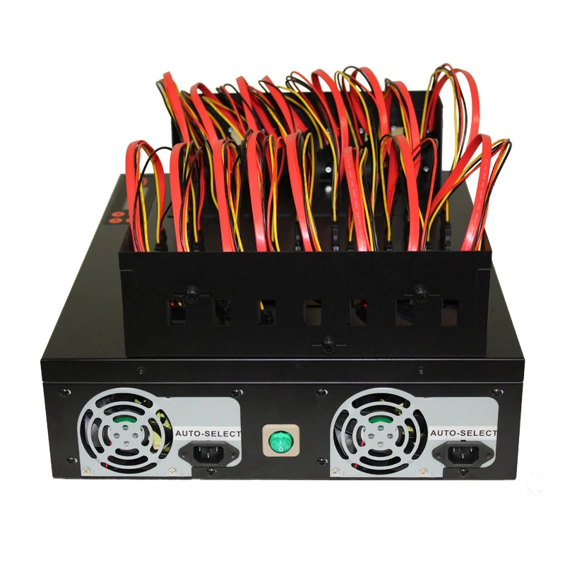 Unidad de disco duro SATA plana Systor 1:15 HDD SSD duplicador y clonador 9 GB/min Foto 3 de 4