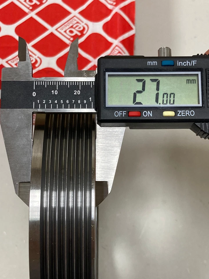 Polia do virabrequim do motor Febi Bilstein 33617 11237638551 para Mini Cooper - Imagem 3 de 4