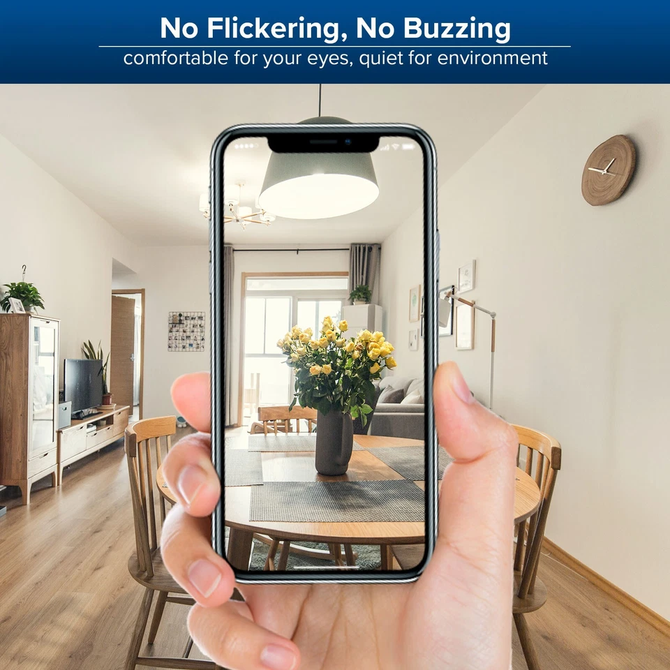 100W Equiv. LED Light Bulbs 2000LM 5000K Daylight Replacement bulb 4 pcs SANSI - Image 4 of 4