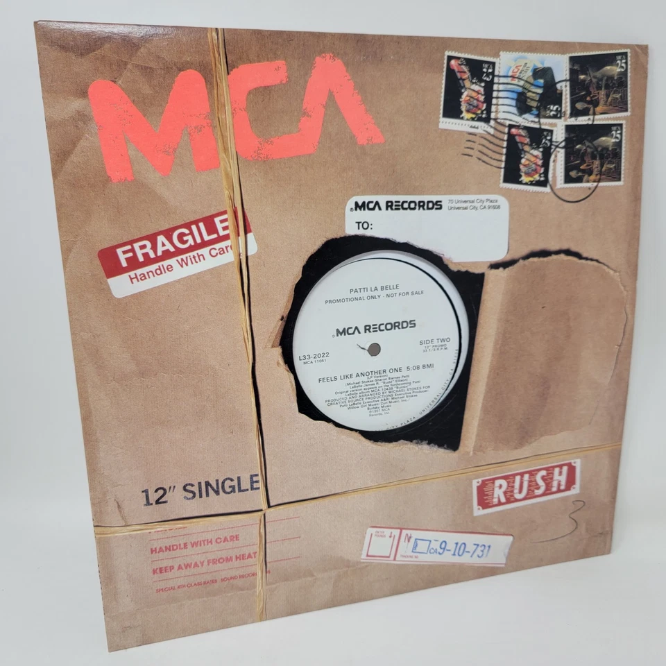 Patti La Belle Feels Like Another One M- 12" Vinyl Record Single + Free Sleeve Foto 4 de 4