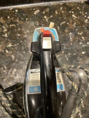 GE Iron Dry and Steam GE 衣類ケア家電 Steam 【公式通販】 動作確認済み レトロ 年代物 Iron Dry and 衣類ケア家電