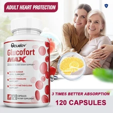 Glucofort MAX Balanced Pressure Increase Energy Output Improves Overall Health