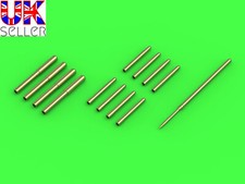 MASTER AM-48127 A1 SKYRAIDER PITOT TUBE AND GUN BARRELS for ITALERI, TAMIYA