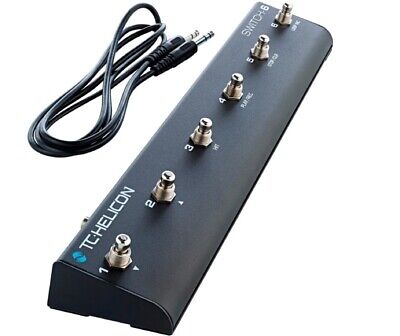 TC Helicon Switch 6 Remote Foot Controller for VoiceLive TC Helicon Switch 6 Remote Foot Controller for VoiceLive