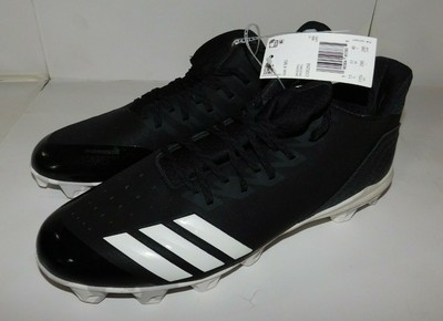 Adidas Icon 4 Boost Black Baseball Cleats Shoes Size 11.5 Brand New