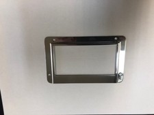 Etikettenrahmen, Metallrahmen 128 x 79 mm