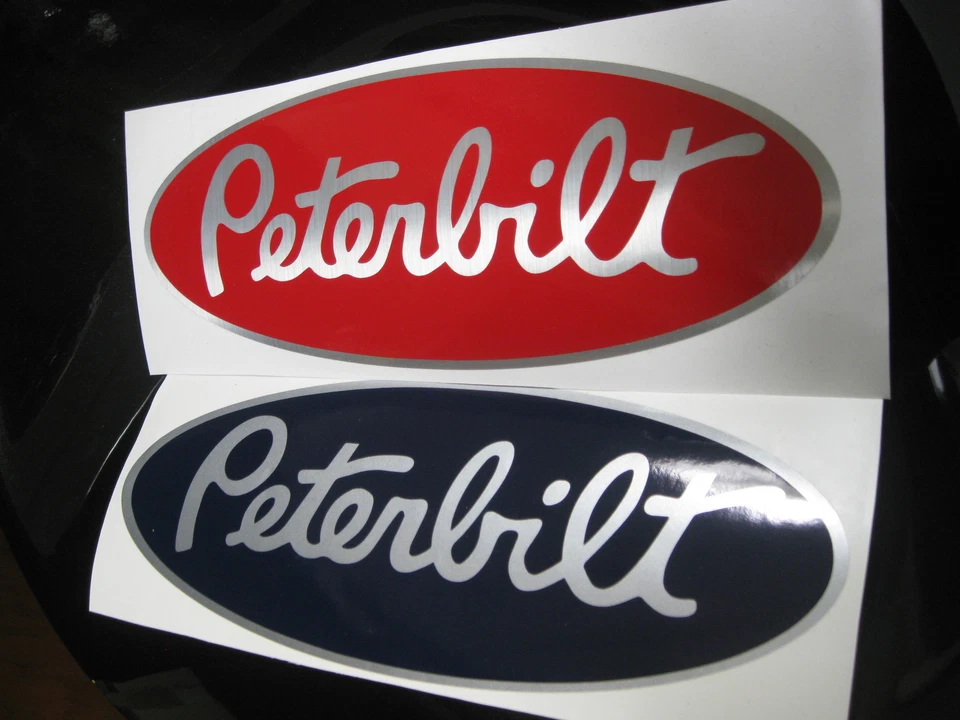 Calcomanía Peterbilt Parrilla roja 2010-2016 Ford F-250 F350 F450 F550 emblema Super Duty Foto 2 de 4