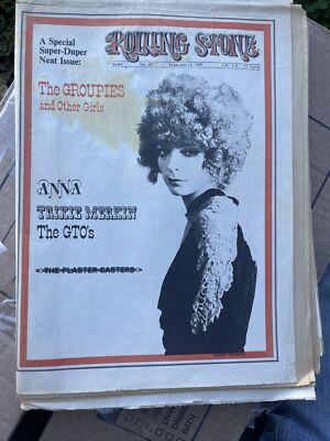 Rolling Stone Magazine #27 1969 Plaster Casters SEX Groupies Zappa