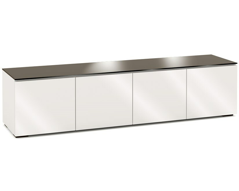 Salamander Miami 247 Quad-Width AV Cabinet (Gloss White)