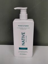 Native Ocean & Timber Moisturizing Shampoo 16.5 Oz Sulfate Silicon Paraben Free 0.91 per gallon